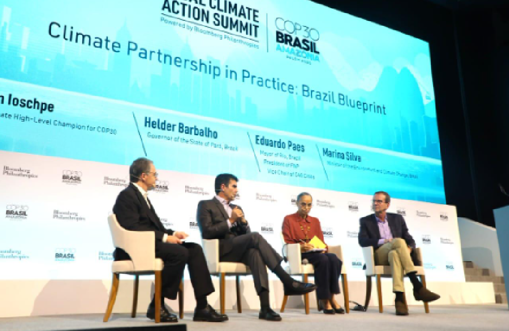 Paes destaca papel das cidades na questão climática