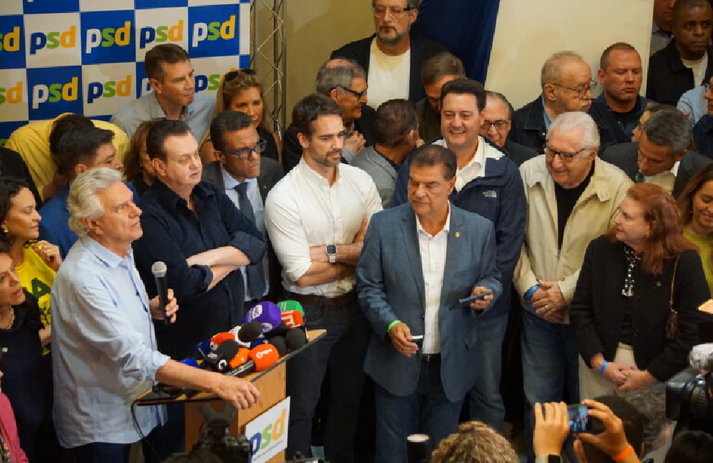 PSD oficializa chapa com Ronaldo Caiado e Gilberto Kassab para a Presidência da República